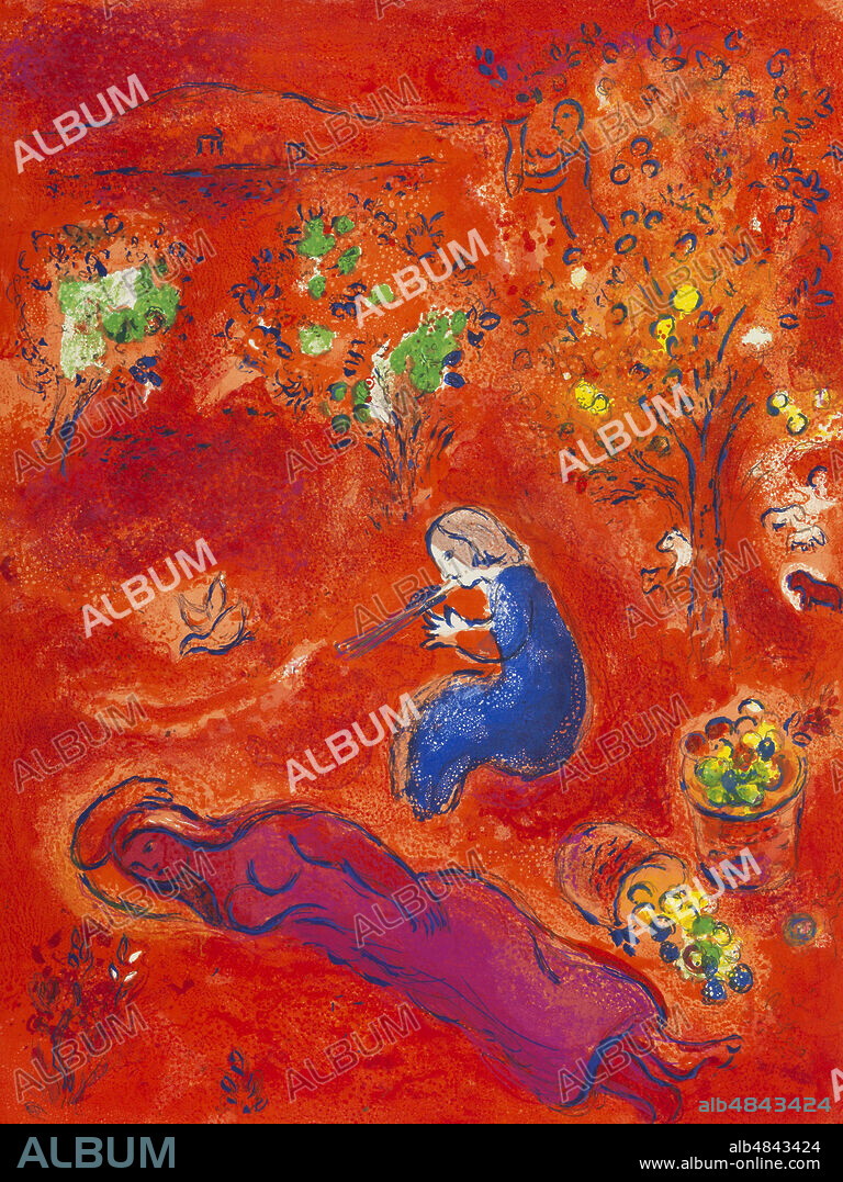 MARC CHAGALL. Daphnis and Chloé.