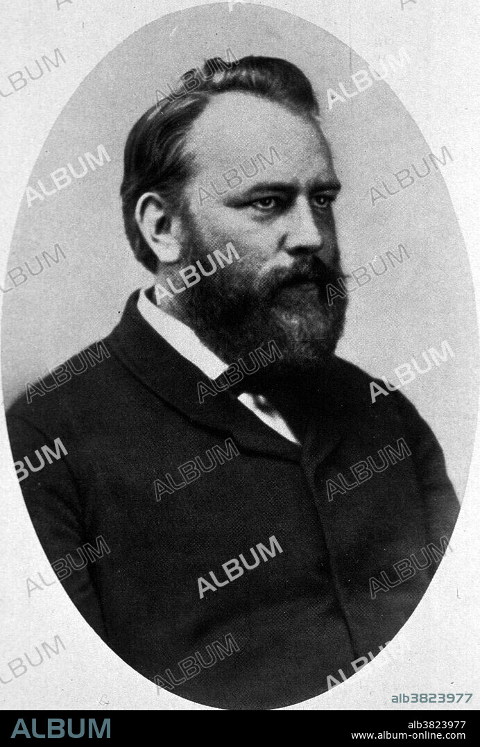 Christian Albert Theodor Billroth (April 26, 1829 - February 6, 1894) was a Prussian-born Austrian surgeon and amateur musician. As a surgeon, he is generally regarded as the founding father of modern abdominal surgery. He was directly responsible for a number of landmarks in surgery, including the first esophagectomy (1871), the first laryngectomy (1873), and most famously, the first successful gastrectomy (1881) for gastric cancer. He was a talented amateur pianist and violinist. As a musician, he was a close friend and confidant of Johannes Brahms, a leading patron of the Viennese musical scene, and one of the first to attempt a scientific analysis of musicality. He met Brahms in the 1860s, when the quickly became close friends and shared musical insights. Brahms frequently sent Billroth his original manuscripts in order to get his opinion before publication, and Billroth participated as a musician in trial rehearsals of many of Brahms' chamber works before their first performances. Brahms dedicated his first two string quartets, Opus 51, to him. He died in 1894 at the age of 64.