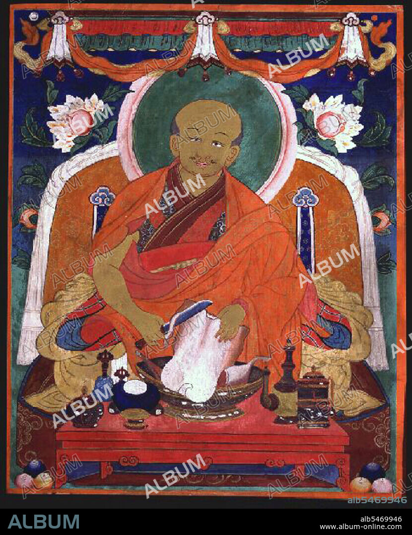Undur Geghen Zanabazar (1635-1723), was the first Jebtsundamba Khutuktu, the spiritual head of Tibetan Buddhism for the Khalkha in Outer Mongolia. In 1640 Zanabazar was recognized by the Panchen Lama and the Dalai Lama as being a 'living Buddha', and he received his seat at Orgoo, then located in Ovorkhangai - 400 miles from the present site of Ulan Bator - as head of the Buddhist Gelug tradition in Mongolia.
