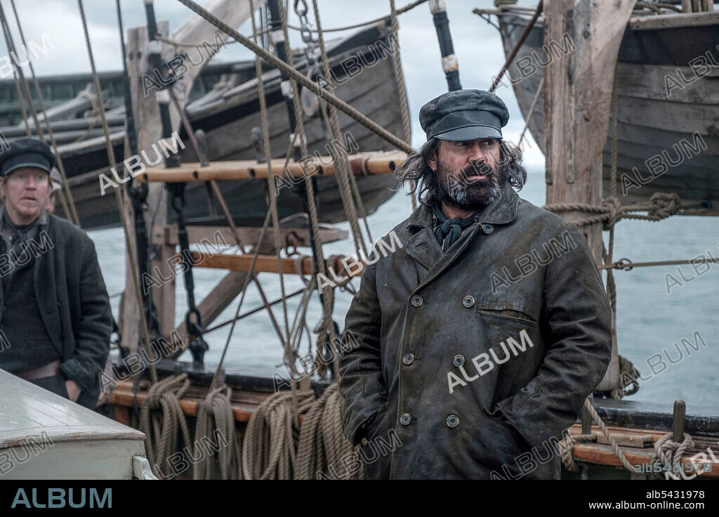 COLIN FARRELL en LA SANGRE HELADA, 2021 (THE NORTH WATER), dirigida por ANDREW HAIGH. Copyright BBC Two / Rhombus Media.
