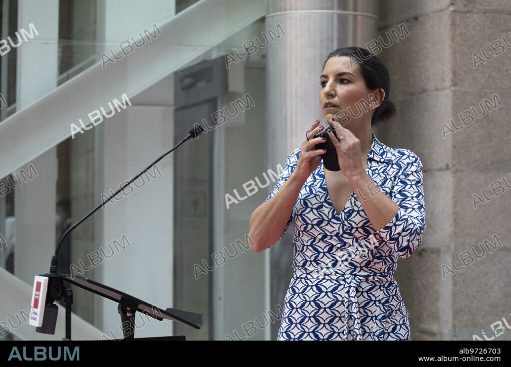 Madrid, 06/19/2021. Isabel Díaz Ayuso takes office as president of the Community of Madrid. Photo: Isabel Permuy. ARCHDC.