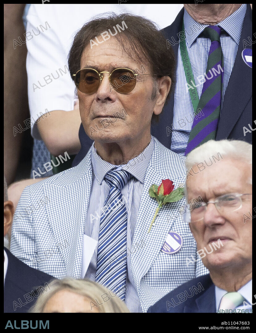 July 1, 2024, London, London, United Kingdom: Sir Cliff Richard on the opening day of the Wimbledon Tennis Championships in London. (Credit Image: © Stephen Lock/i-Images via ZUMA Press).