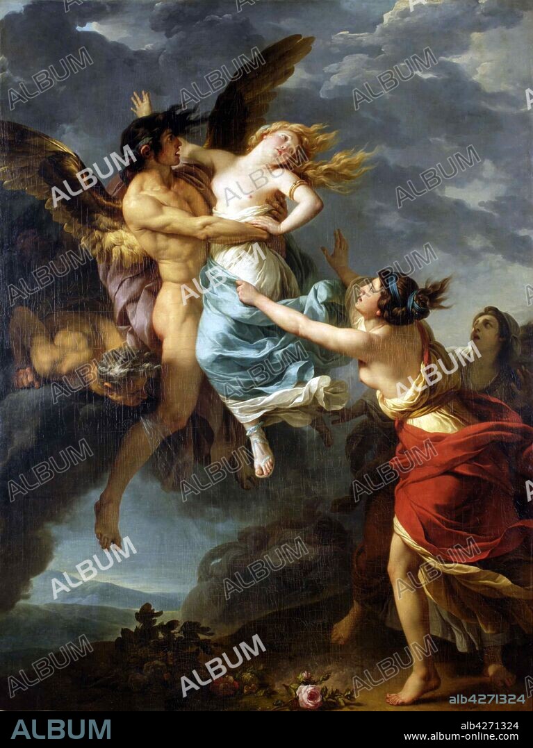 FRANCOIS ANDRE VINCENT. The Rape of Orithyia.