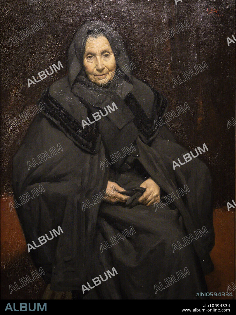 Ignacio Diaz Olano, La madre del pintor, 1906, oil on canvas, Alava Fine Arts Museum, Vitoria, Basque Country, Spain.