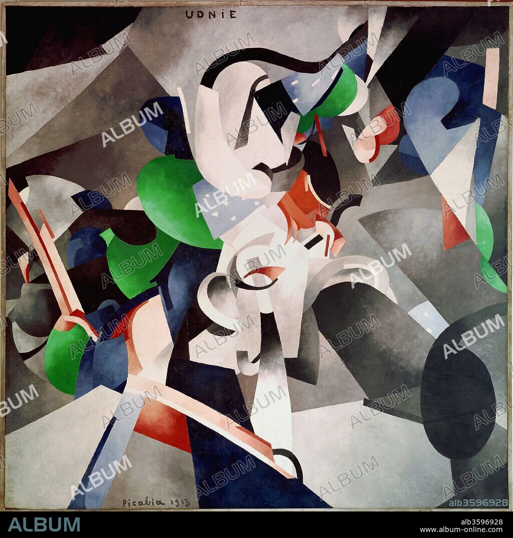FRANCIS PICABIA. Udnie (Jeune fille américaine Danse).