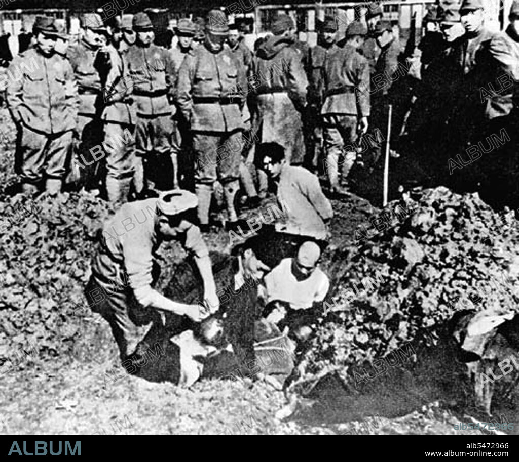 The Nanking Massacre or Nanjing Massacre, also known as the Rape of Nanking, is a mass murder and war rape that occurred during the six-week period following the Japanese capture of the city of Nanjing (Nanking), the former capital of the Republic of China, on December 13, 1937 during the Second Sino-Japanese War. During this period, hundreds of thousands of Chinese civilians and disarmed soldiers were murdered and 20,000-80,000 women were raped by soldiers of the Imperial Japanese Army.