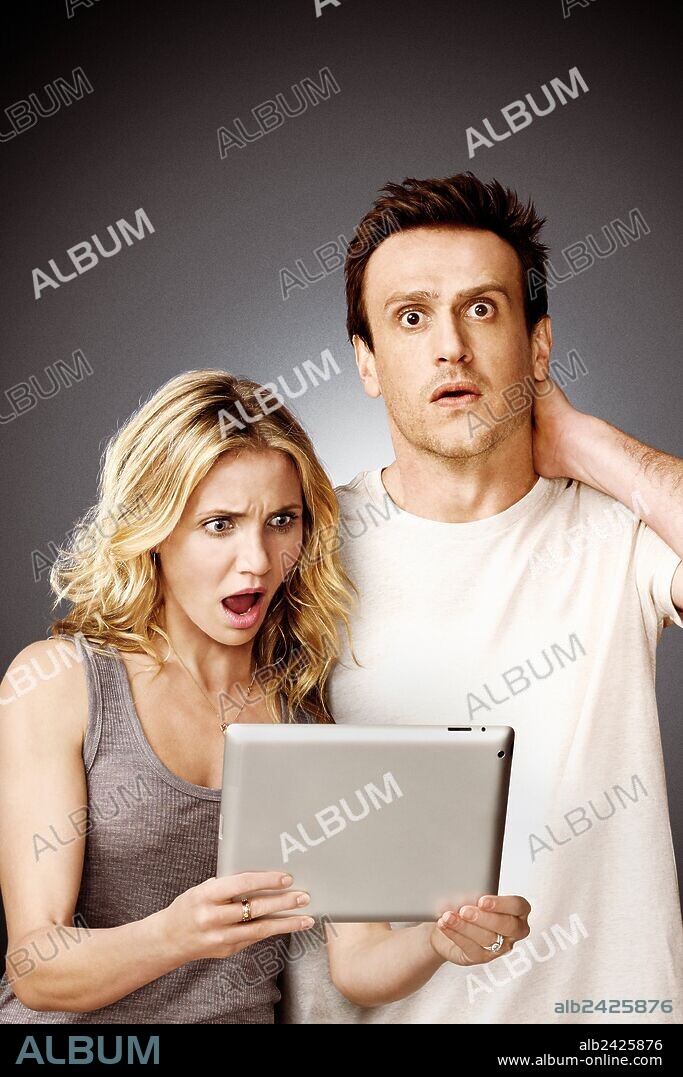 CAMERON DIAZ and JASON SEGEL in SEX TAPE, 2014, directed by JAKE KASDAN. Copyright ESCAPE ARTISTS.