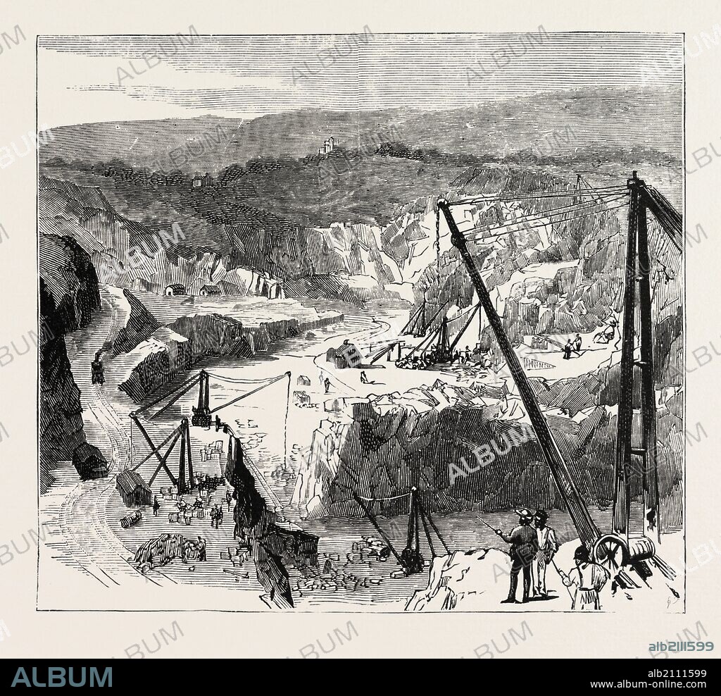 ABERDEEN, RUBISLAW GRANITE QUARRIES (London Bridge was Built of Granite from these Quarries).