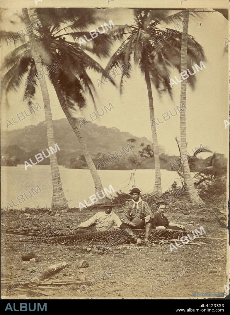 Crew Members of the Selfridge Expedition to the Isthmus of Darién (Panama), Timothy H. O'Sullivan (American, about 1840 - 1882), 1870, Albumen silver print, 29.2 × 22.9 cm (11 1/2 × 9 in.).