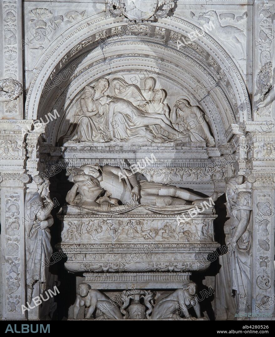 Giovanni da Nola / Sepulcro de Ramon Folc de Cardona-Anglesola, 1522-1525. Iglesia de Bellpuig.