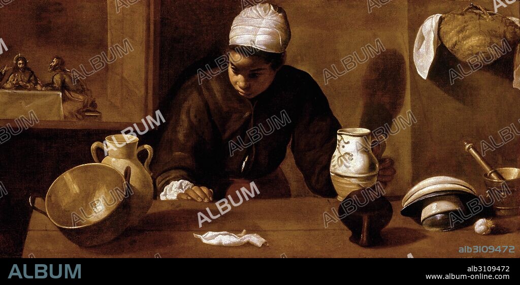 DIEGO VELÁZQUEZ. La Mulata/1618.