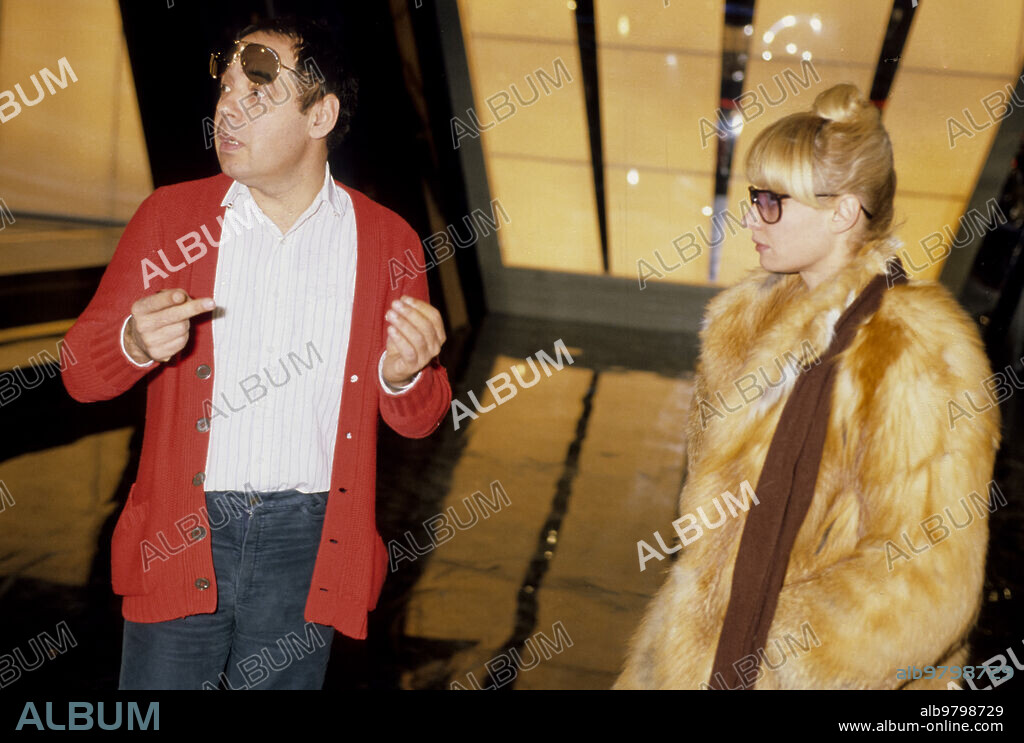 Raffaella Carra And Gianni Boncompagni.