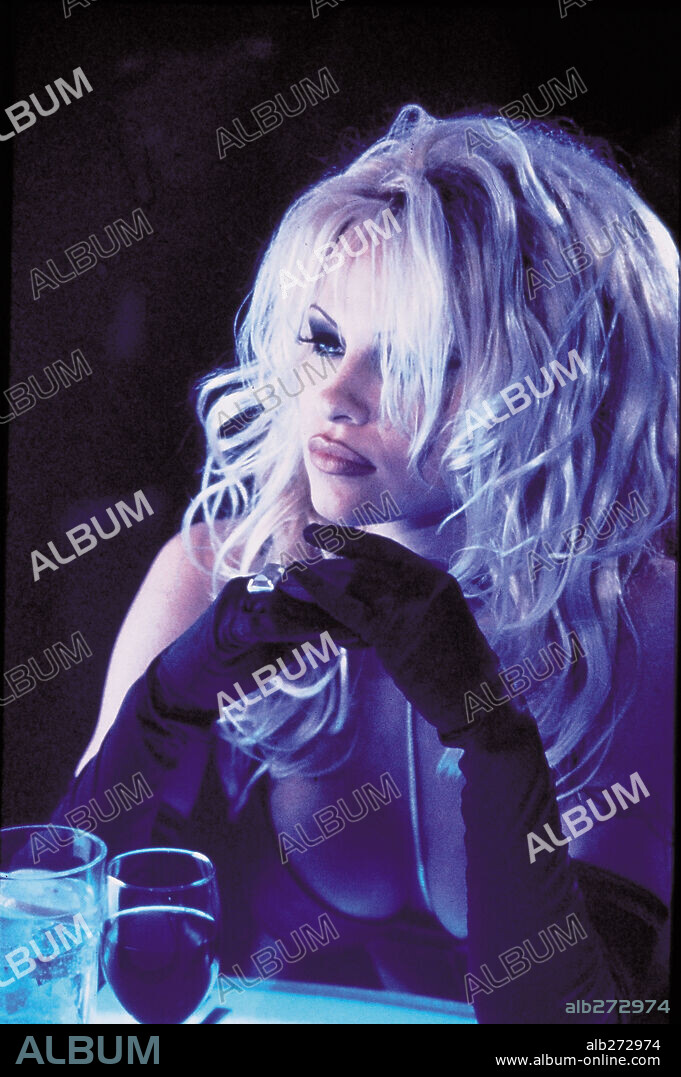PAMELA ANDERSON in BARB WIRE, 1996, directed by DAVID HOGAN. Copyright GRAMERCY PICTURES.