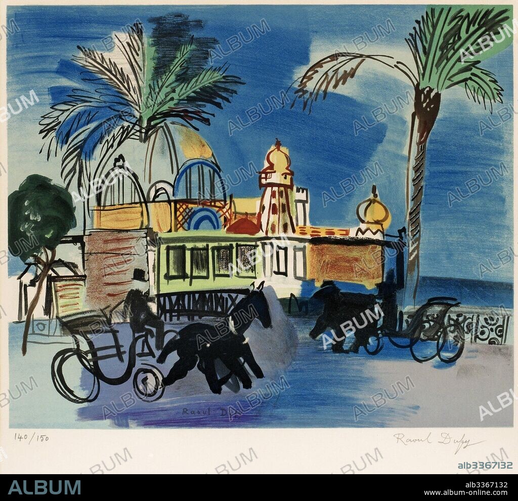RAOUL DUFY. Casino in Nice.