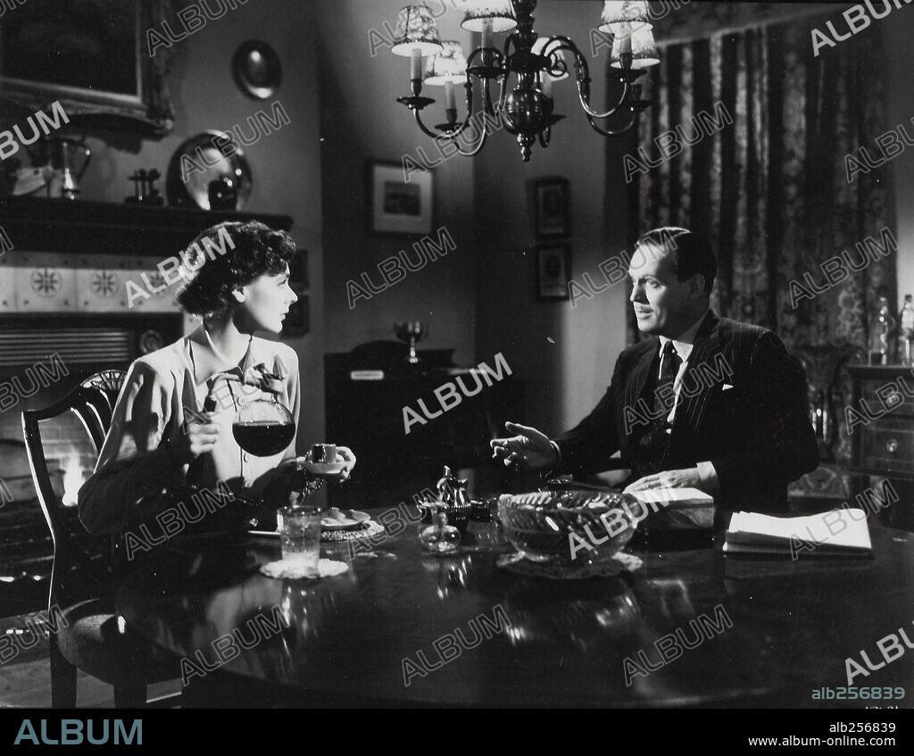 CELIA JOHNSON and CYRIL RAYMOND in BRIEF ENCOUNTER, 1945, directed by DAVID LEAN. Copyright CINEGUILD.