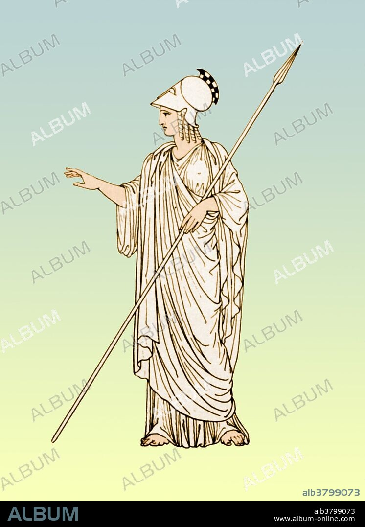 Minerva was the Roman goddess of wisdom and sponsor of arts, trade, and strategy. She was born from the godhead of Jupiter with weapons. From the 2nd century BC onwards, the Romans equated her with the Greek goddess Athena. She was the virgin goddess of music, poetry, medicine, wisdom, commerce, weaving, crafts, and magic. She is often depicted with her sacred creature, an owl usually named as the "owl of Minerva", which symbolizes her ties to wisdom. As Minerva Medica, she was the goddess of medicine and doctors.