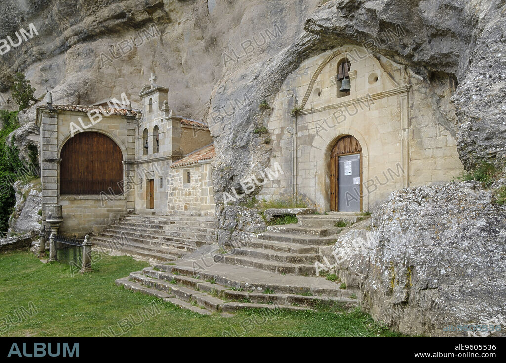 Cave Hermitage of San Bernabé, Ojo Guareña , Espinosa de los Monteros, Castilla y Leon, Spain.