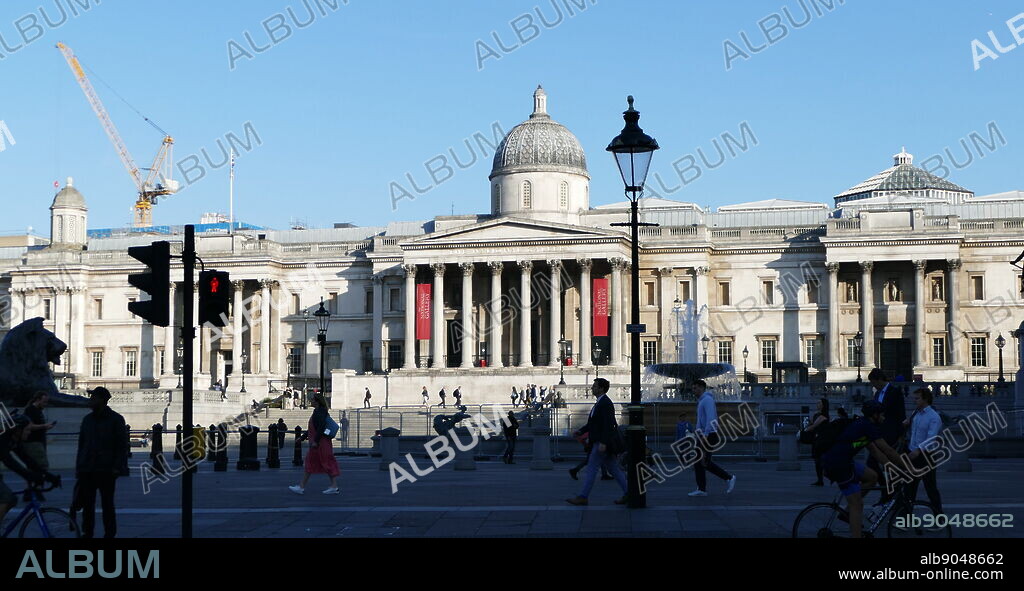 The National Gallery is an art museum in Trafalgar Square in the City of Westminster, in Central London. Founded in 1824, it houses a collection of over 2,300 paintings dating from the mid-13th century to 1900.