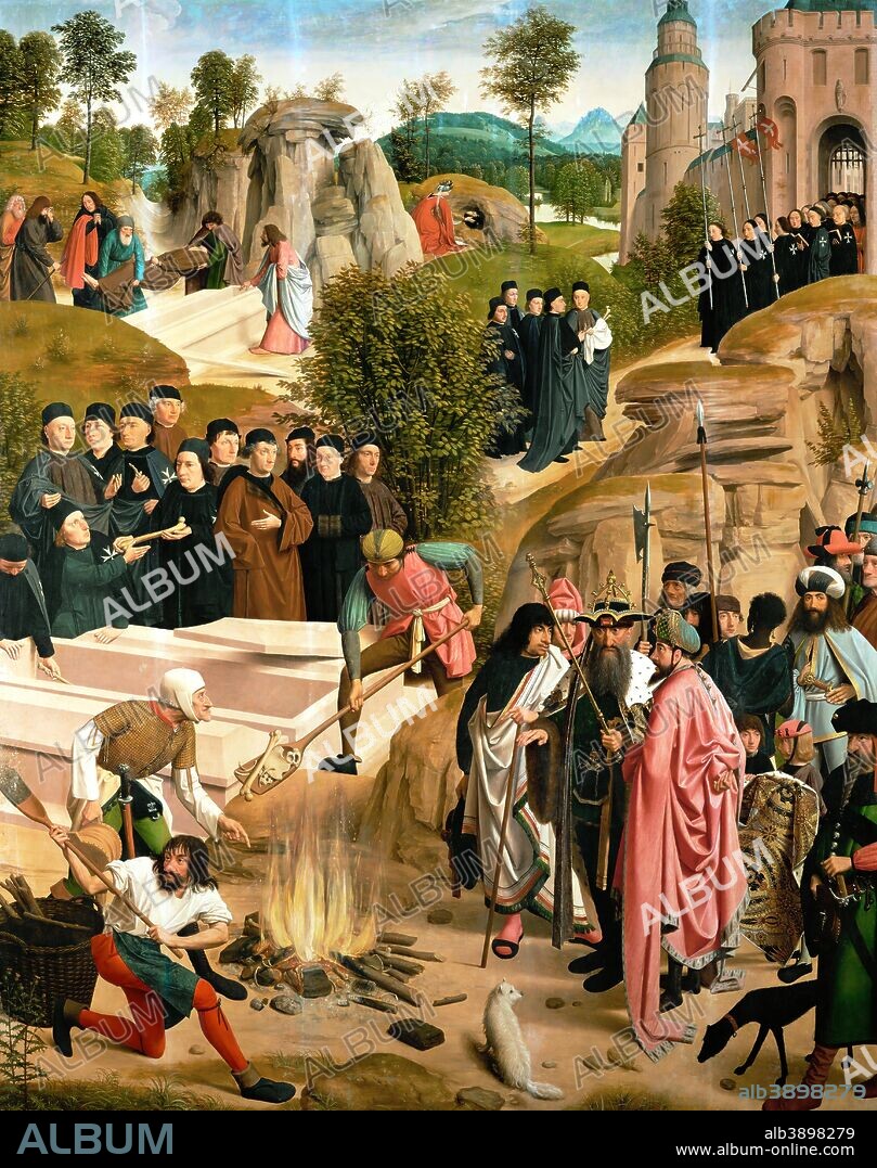 GEERTGEN TOT SINT JANS. Legend of the Relics of St. John the Baptist. Date/Period: 1484 - 1490. Painting. Height: 1,720 mm (67.71 in); Width: 1,390 mm (54.72 in).