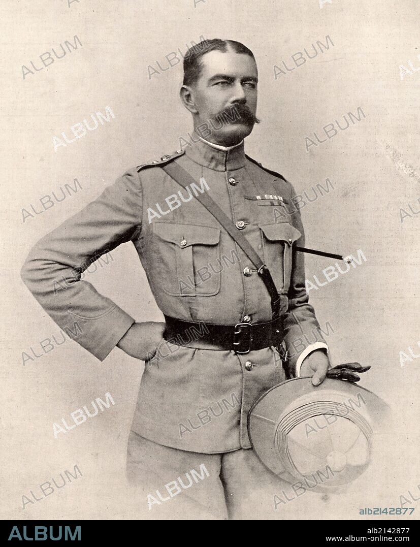 Horatio Herbert Kitchener (1850-1916) Irish-born British soldier and statesman. In the Sudan War he defeated the troops of the Mahdi at Omdurman (1898). Commander-in-chief of the British campaign in the Boer War from 1900. Secretary of State for War at the beginning of World War I. After a photograph published London 1901. Halftone (Photo by: Universal History Archive/UIG via Getty Images).