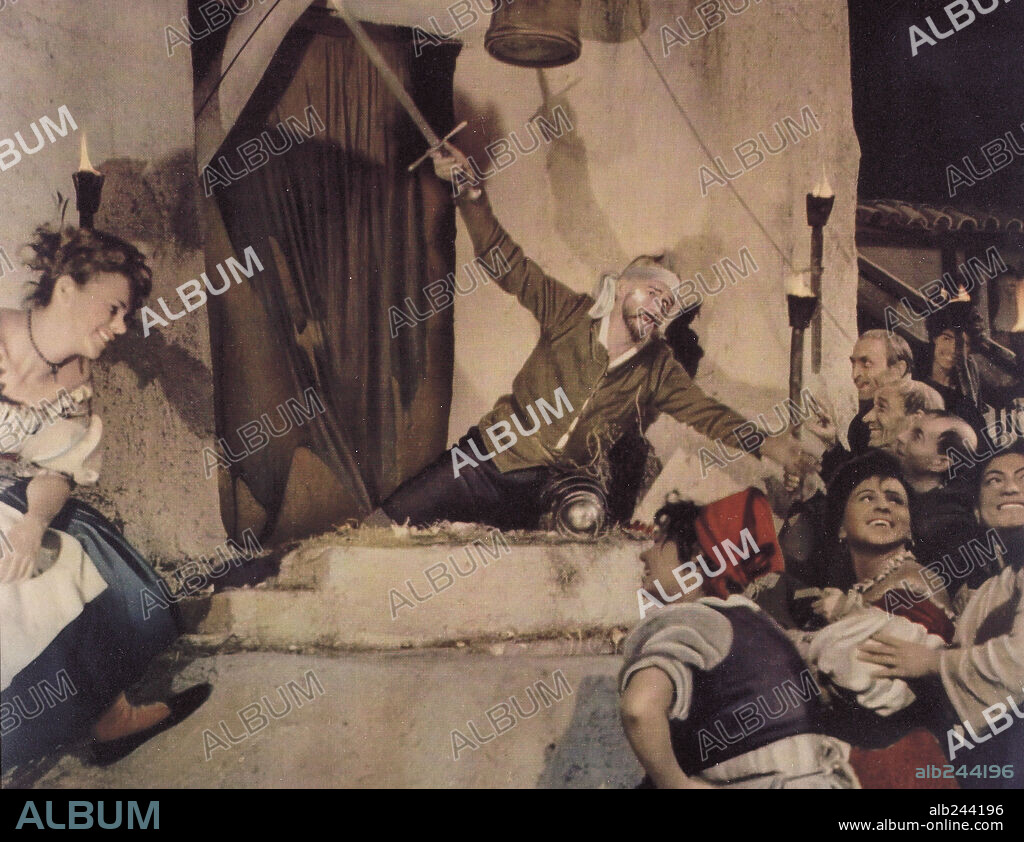 NIKOLAI TCHERKASSOV in DON QUIXOTE, 1957 (DON KIKHOT), directed by GRIGORI KOZINTSEV. Copyright LENFILM.