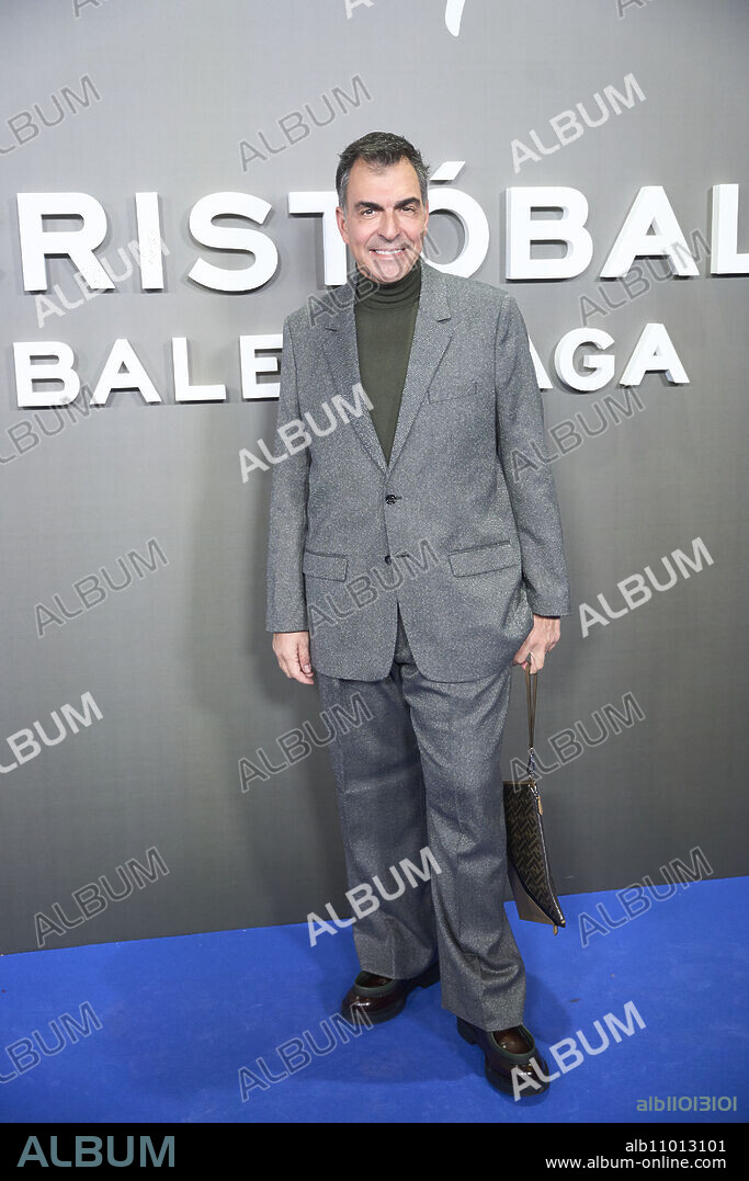 Ramon Freixa attends 'Cristobal Balenciaga' Premiere at Callao Cinema on January 18, 2024 in Madrid, Spain.