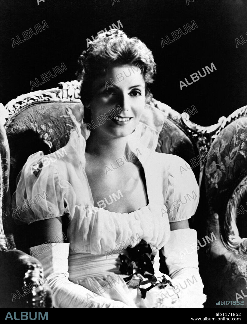 GRETA GARBO en MARGARITA GAUTIER, 1936 (CAMILLE), dirigida por GEORGE CUKOR. Copyright M.G.M.