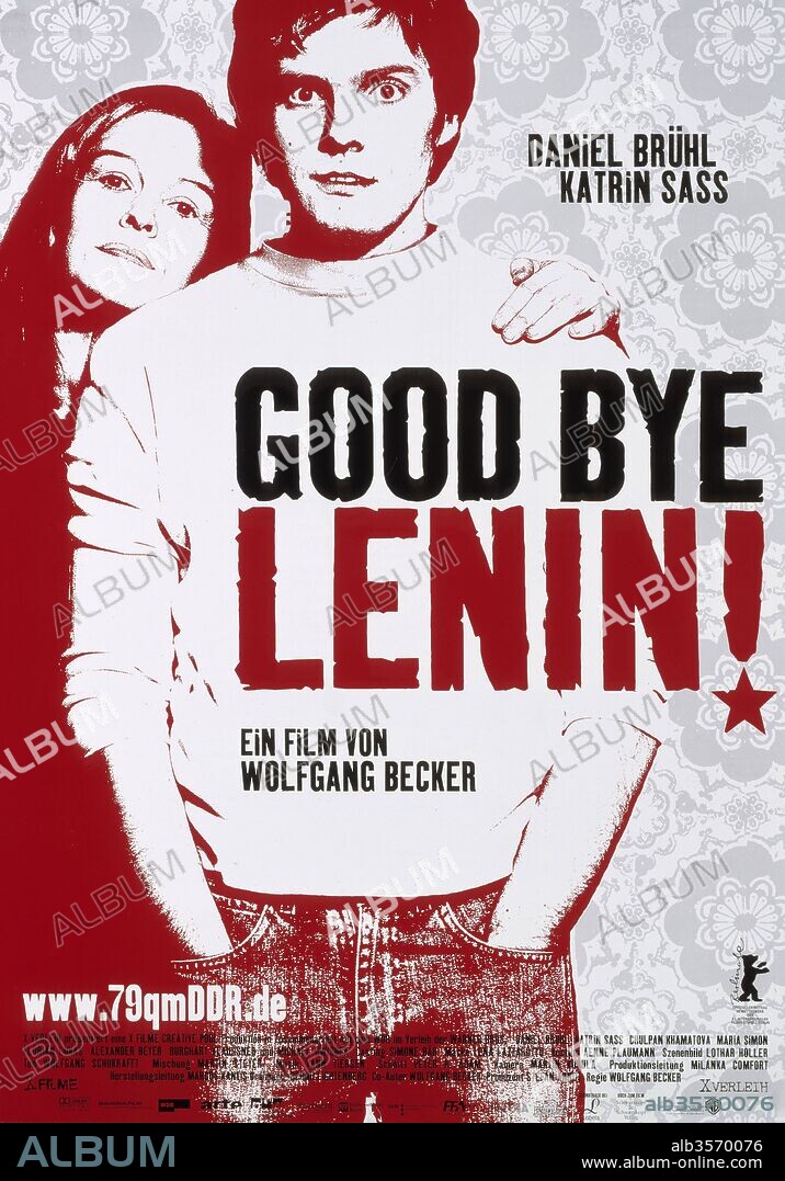 Plakat zu GOOD BYE, LENIN!, 2003, unter der Regie von WOLFGANG BECKER. Copyright SONY PICTURES CLASSICS.