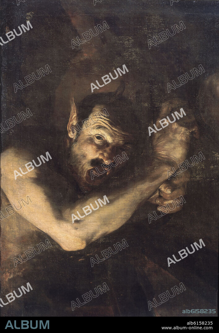 JOSE DE RIBERA 'LO SPAGNOLETTO'. IXION - DETALLE - 1632 - OLEO/LIENZO - BARROCO ESPAÑOL - NP 1114 - CONJUNTO 36481.