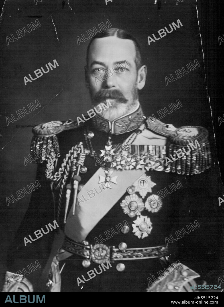 George V. May 6, 1935. (Photo by W. & D. Downey).