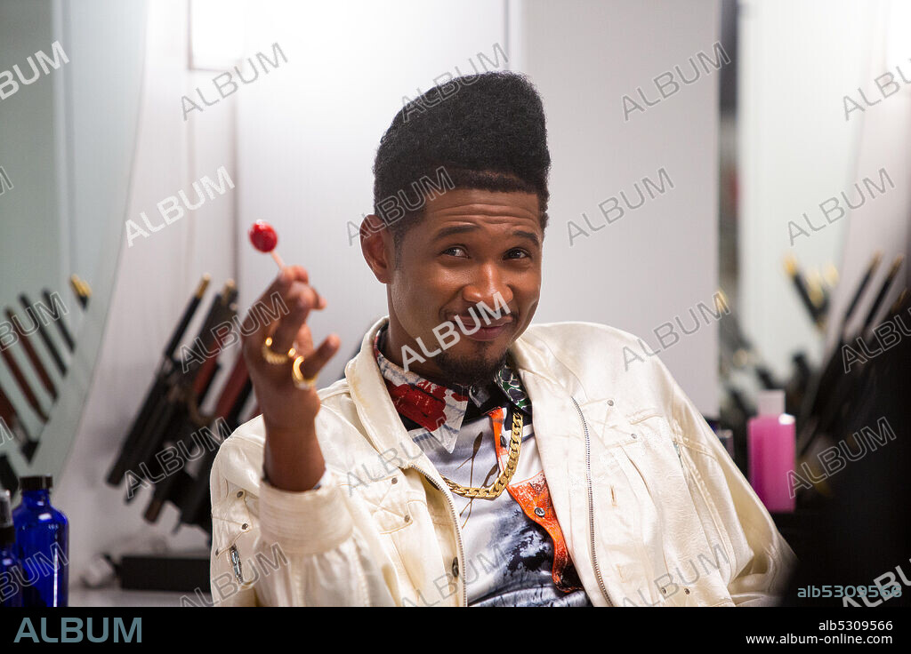 Usher dans BAD HAIR, 2020, réalisé par JUSTIN SIMIEN. Copyright Culture Machine / Sight Unseen Pictures.