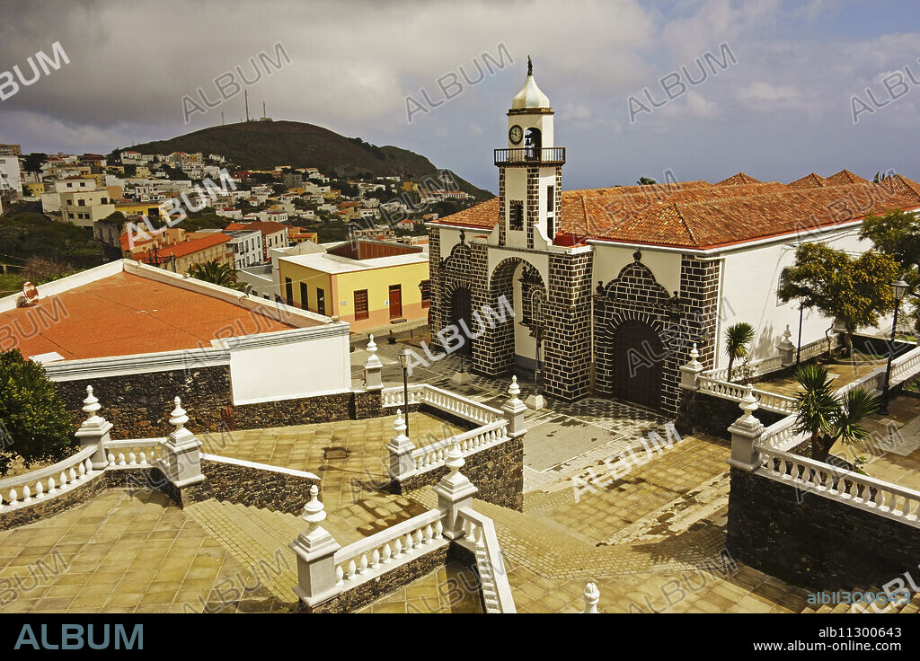 Iglesia Santa Maria de la Concepcion, Valverde, El Hierro, Canary Islands, Spain, Europe.