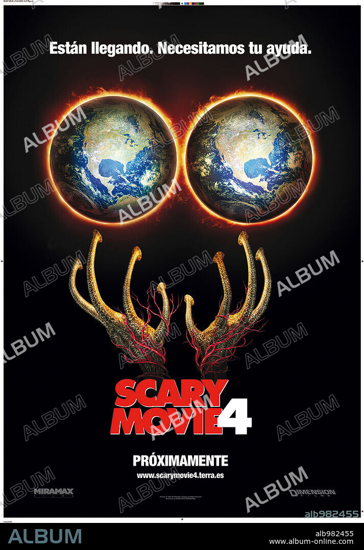 Poster of SCARY MOVIE 4, 2006, directed by DAVID ZUCKER. Copyright DIMENSION FILMS.