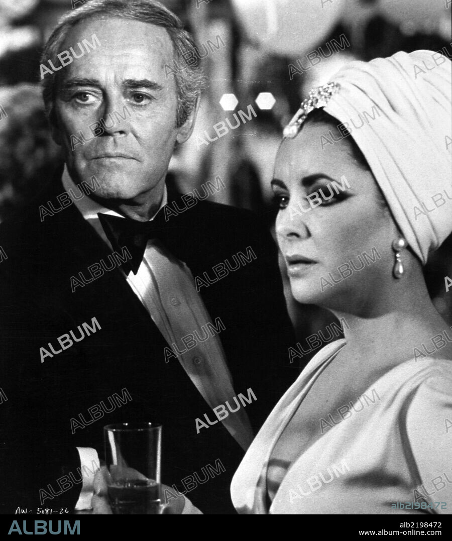 ELIZABETH TAYLOR and HENRY FONDA in ASH WEDNESDAY, 1973, directed by LARRY PEERCE. Copyright PARAMOUNT PICTURES.