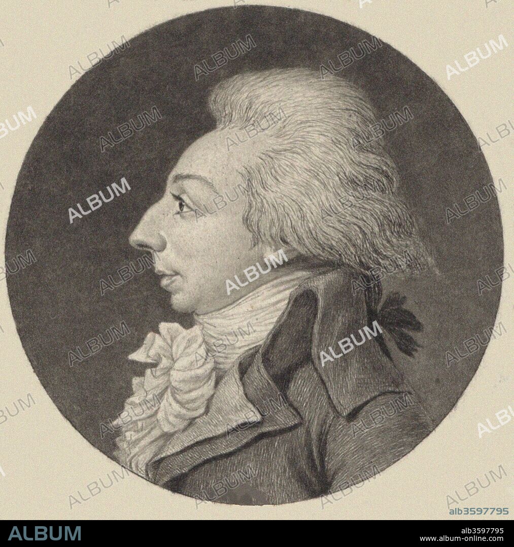 GILLES-LOUIS CHRETIEN. Louis-Michel Le Peletier, Marquis de Saint-Fargeau (1760-1793).