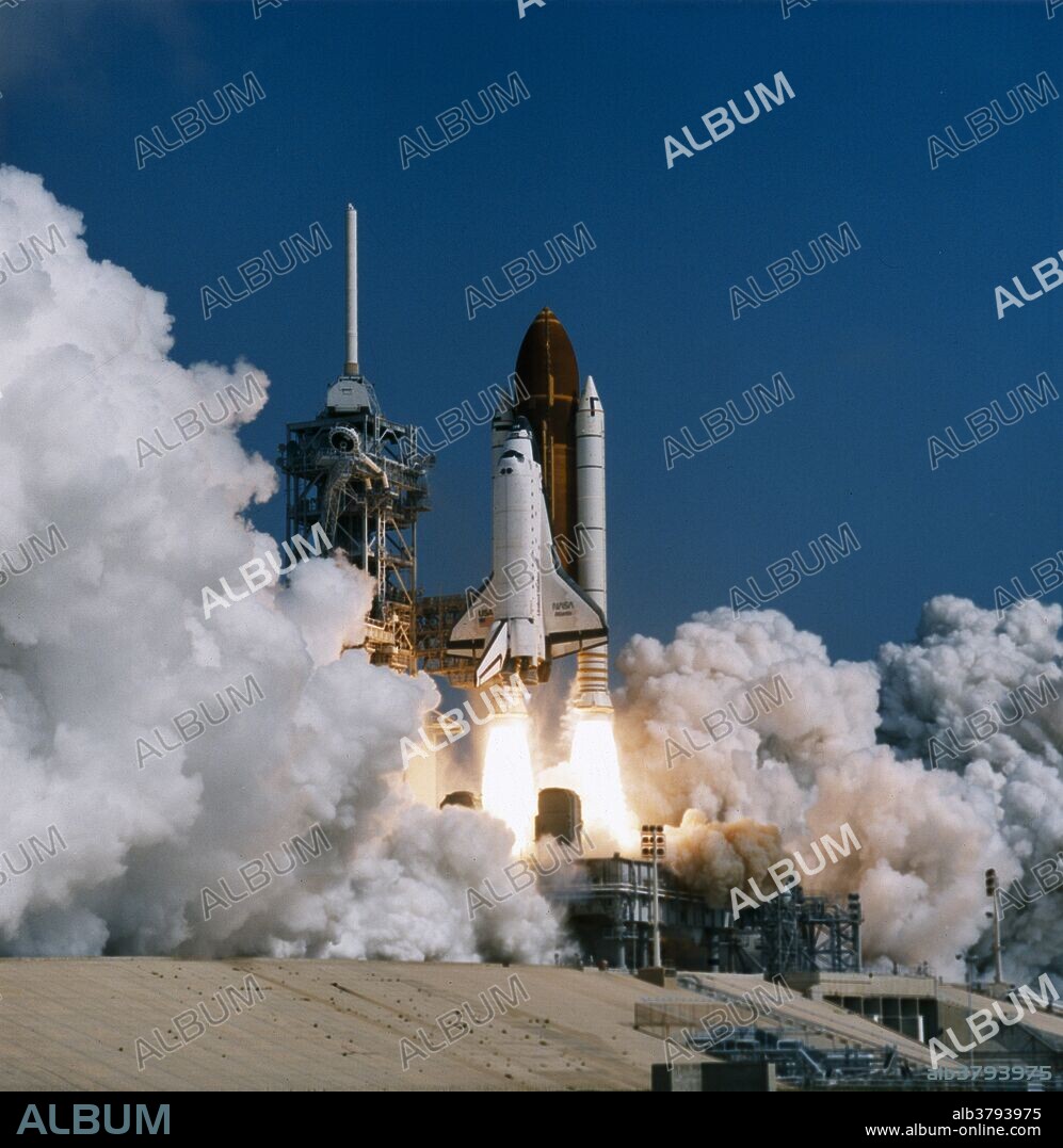 Launched aboard the Space Shuttle Atlantis on July 31, 1992 at 9:56:48 am (EDT), the STS-46 mission's primary objectives included the deployment of the European Space Agency's European Retrievable Carrier (EURECA) and operation of the joint NASA/Italian Space Agency Tethered Satellite System (TSS). The STS-46 crew of seven included: Loren J. Shriver, commander; Andrew M. Allen, pilot; Jeffrey A. Hoffman, mission specialist 1; Franklin R. Chang-Diaz, mission specialist 2; Claude Nicollier, mission specialist 3; Marsha S. Ivins, mission specialist 4; and Franco Malerba, payload specialist 1.