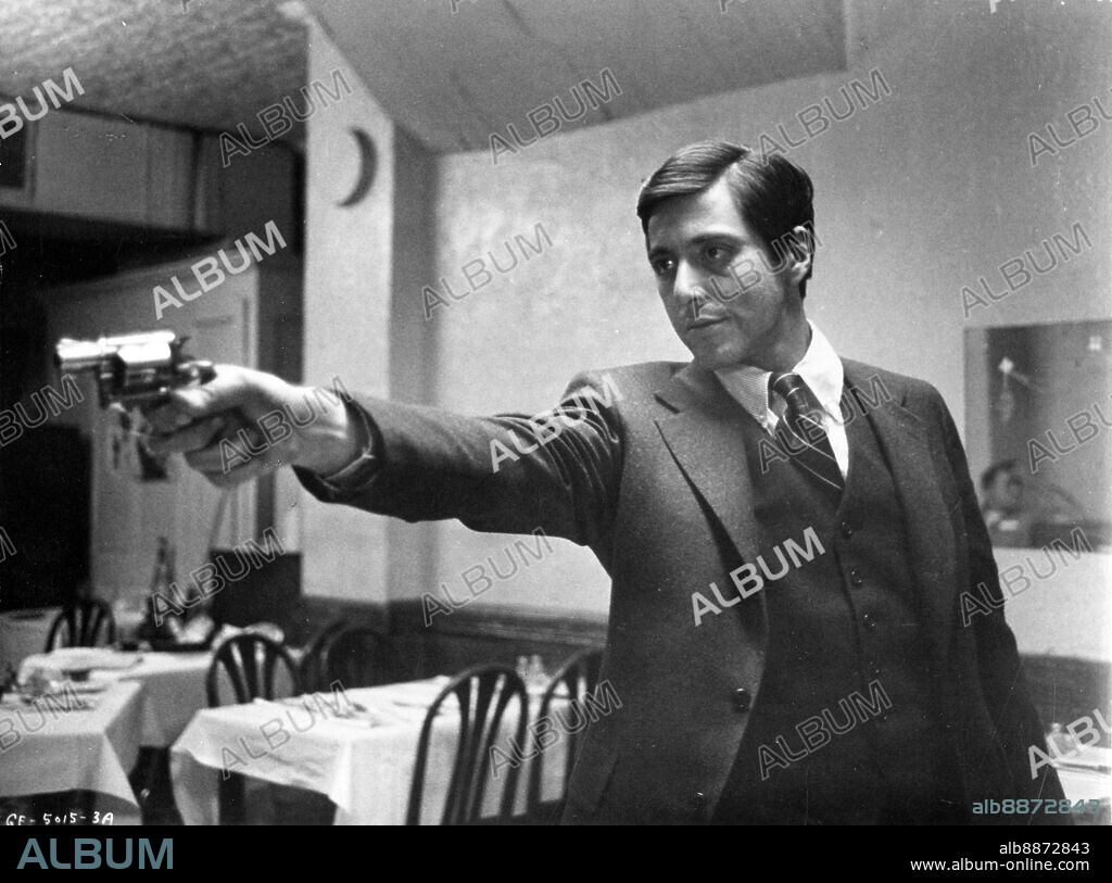 AL PACINO in THE GODFATHER, 1972, directed by FRANCIS FORD COPPOLA. Copyright PARAMOUNT PICTURES.