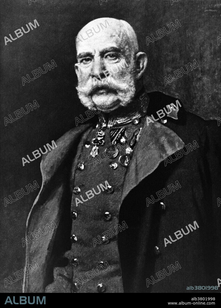Franz Joseph I (August 18, 1830 - November 21, 1916) was Emperor of Austria, Apostolic King of Hungary, King of Bohemia, King of Croatia, King of Galicia and Lodomeria and Grand Duke of Cracow from 1848-1916. Franz Joseph was troubled by nationalism during his entire reign. He concluded the Ausgleich of 1867, which granted greater autonomy to Hungary, hence transforming the Austrian Empire into the Austro-Hungarian Empire under his dual monarchy. His domains were then ruled peacefully for the next 45 years, although he personally suffered the tragedies of the suicide of his son, Crown Prince Rudolf in 1889, and the assassination of his wife, Empress Elisabeth in 1898. The assassination of the heir-presumptive to the Austro-Hungarian throne, Archduke Franz Ferdinand, in 1914, resulted in Austria-Hungary's declaration of war against the Kingdom of Serbia, which was Russia's ally. Because of his age, he was unable to take as much as an active part in the war in comparison to past conflicts. He died in 1916, at the age of 86, after ruling his domains for almost 68 years.