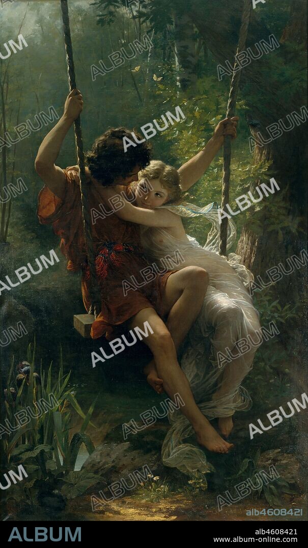 PIERRE AUGUSTE COT. Springtime, 1873.