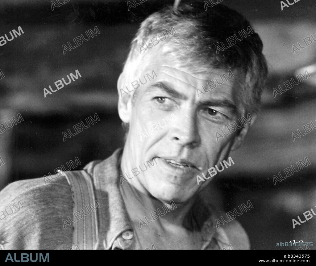 JAMES COBURN in CROSS OF IRON, 1977, directed by SAM PECKINPAH. Copyright AVCO EMBASSY.