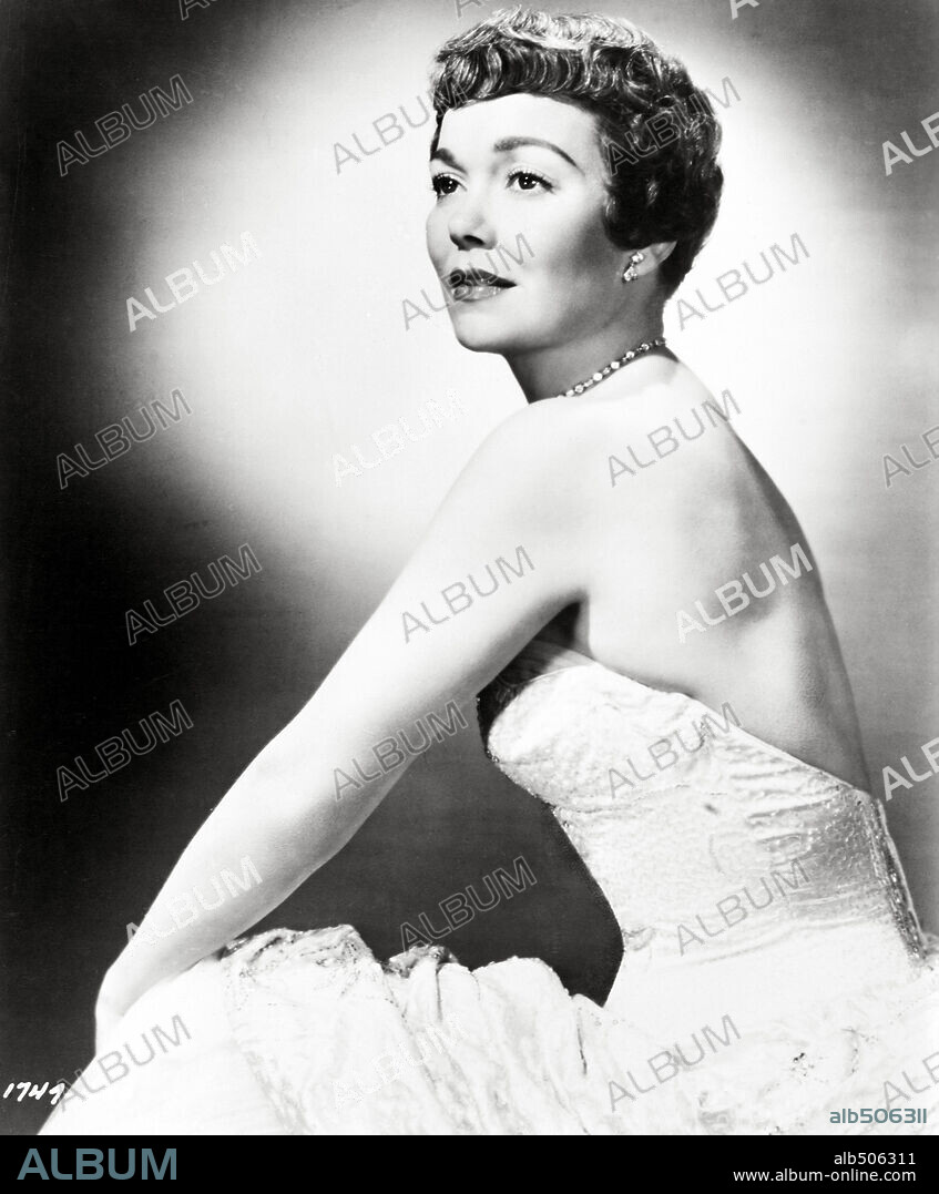 JANE WYMAN en OBSESION, 1954 (MAGNIFICENT OBSESSION), dirigida por DOUGLAS SIRK. Copyright UNIVERSAL PICTURES.