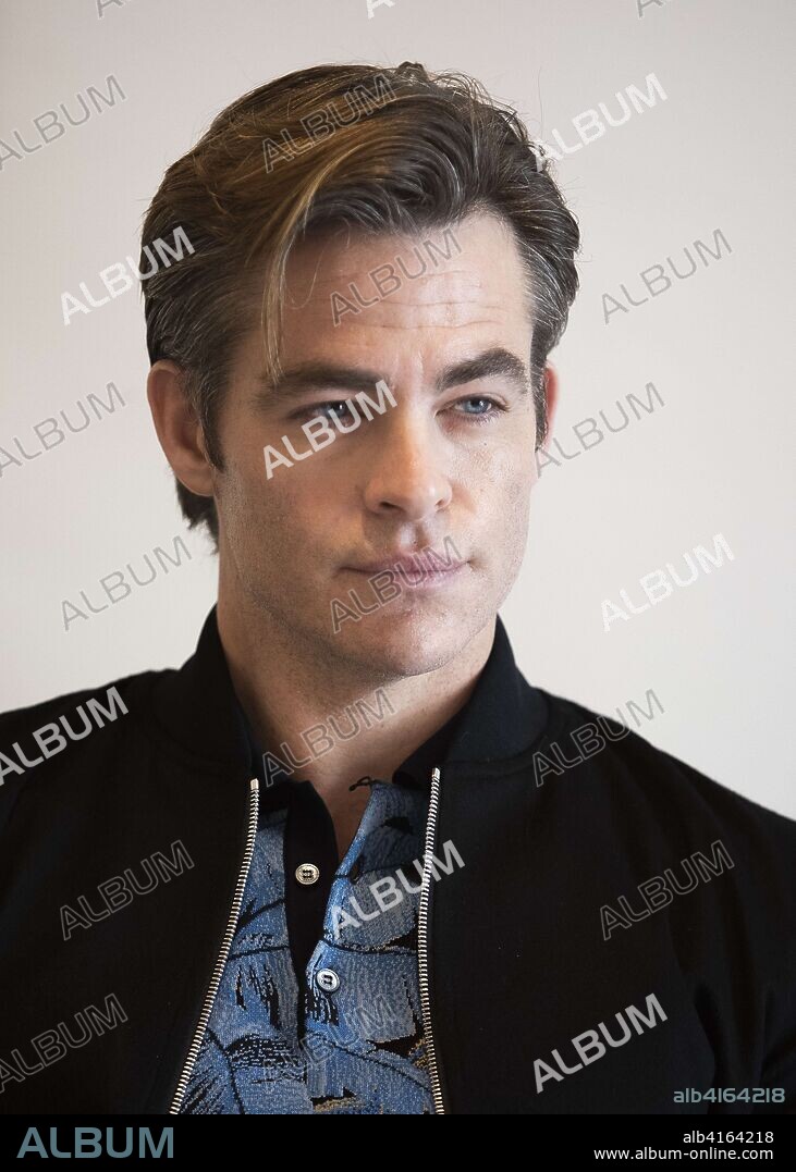 CHRIS PINE. January 24, 2019 - Hollywood, California, U.S. - Chris Pine stars in the TV mini-series â€œI am the Nightâ€ on TNT. 24/01/2019