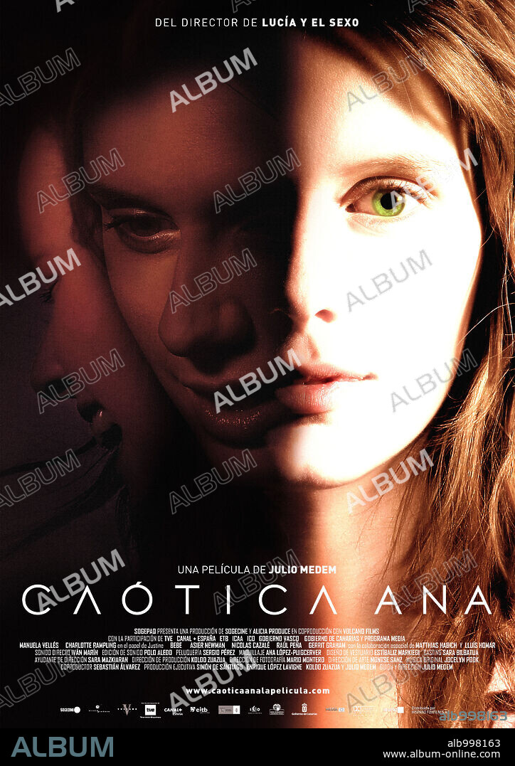 Poster of CHAOTIC ANA, 2007 (CAÓTICA ANA), directed by JULIO MEDEM. Copyright ALICIA PRODUCE.