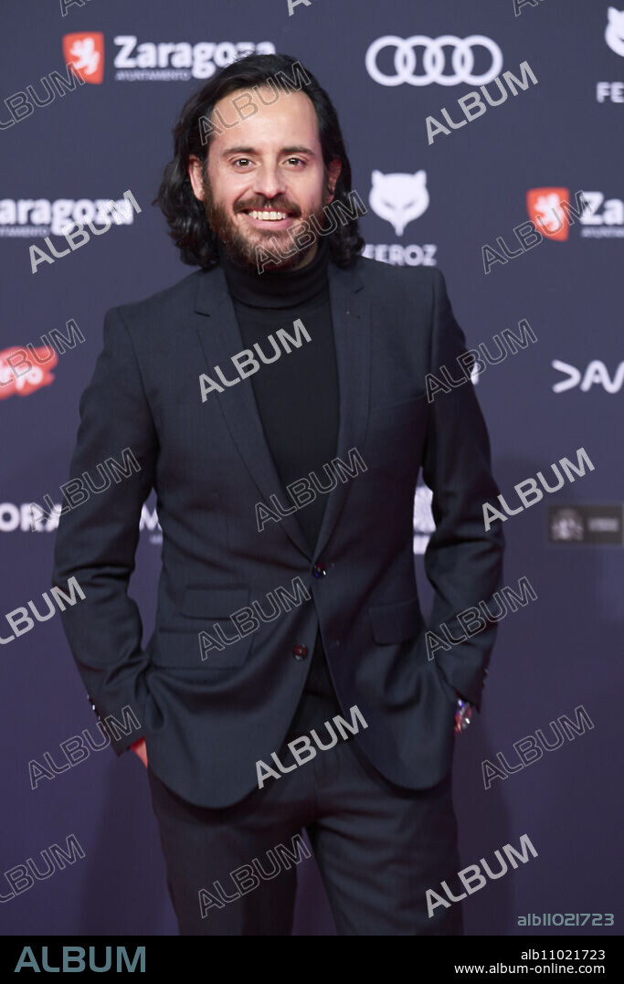 Javier Pereira attends Feroz Awards 2023 - Red Carpet at Auditorium on January 28, 2023 in Zaragoza, Spain.