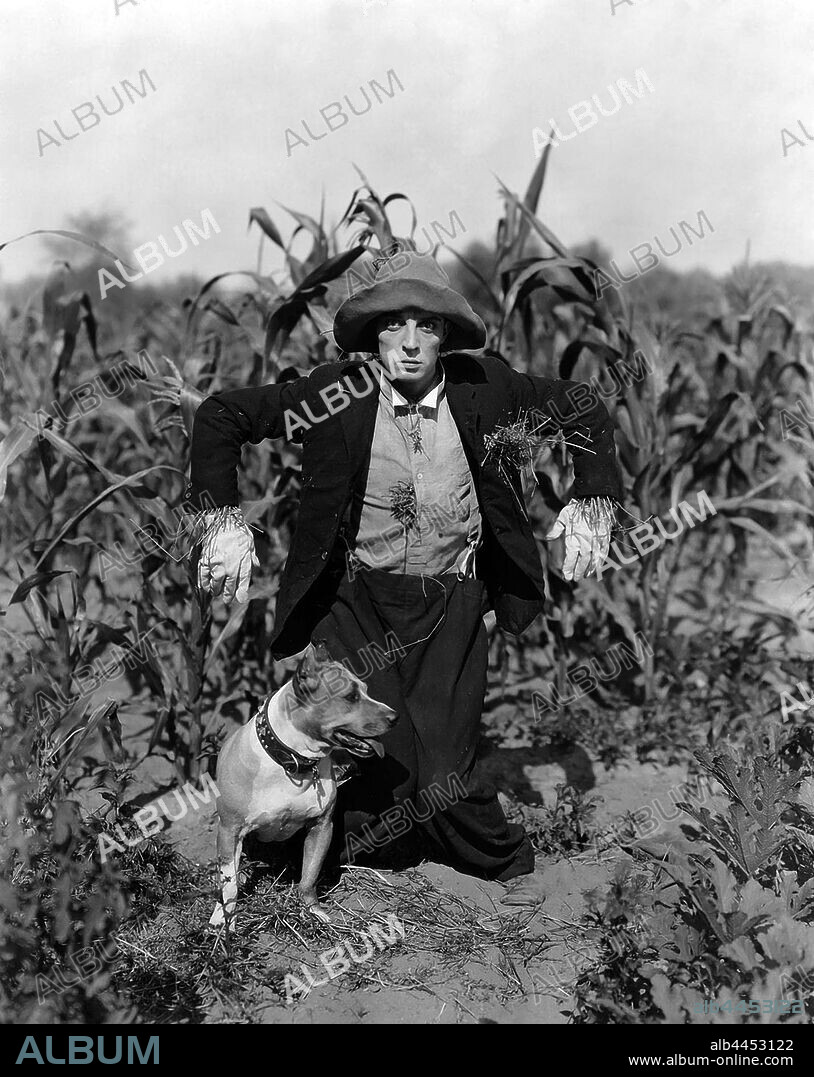 BUSTER KEATON in THE SCARECROW, 1920, directed by BUSTER KEATON and EDWARD F. CLINE. Copyright Joseph M. Schenck Productions.