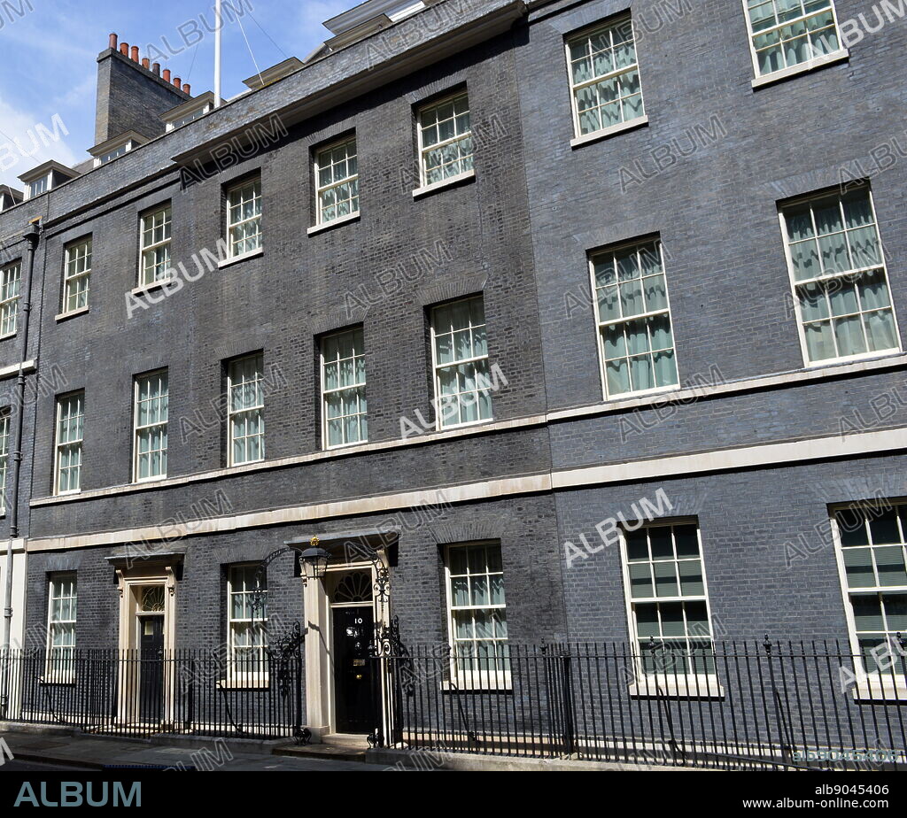 Downing Street, London, houses the official residences and offices of the Prime Minister of the United Kingdom and the Chancellor of the Exchequer. Situated off Whitehall, a few minutes' walk from the Houses of Parliament, Downing Street was built in the 1680s by Sir George Downing.