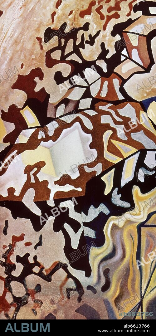 SALVADOR DALÍ. LA PESCA DEL ATUN - DETALLE - 1966 - O/L.