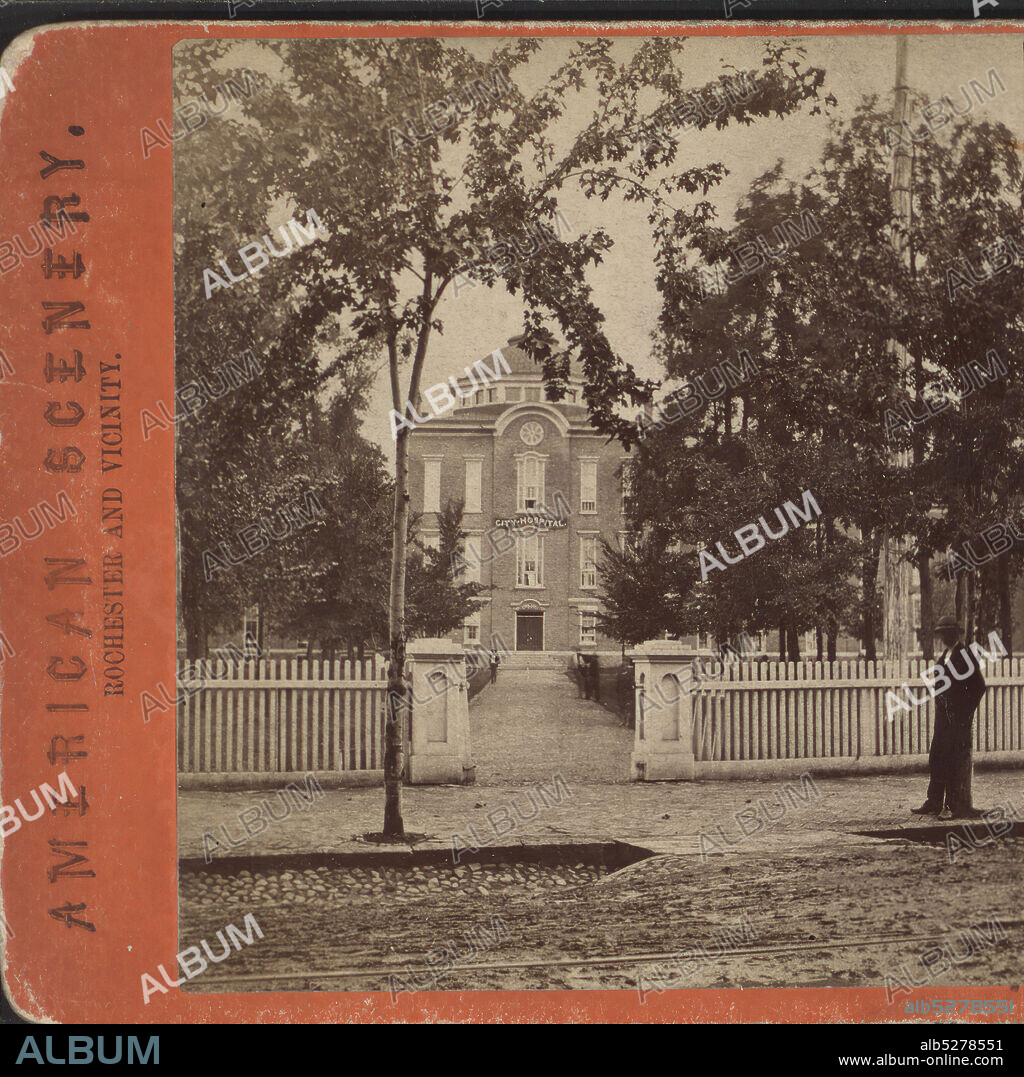 City Hospital., Woodward, C. W. (Charles Warren), New York (State), Monroe County (N.Y.), Rochester (N.Y.).