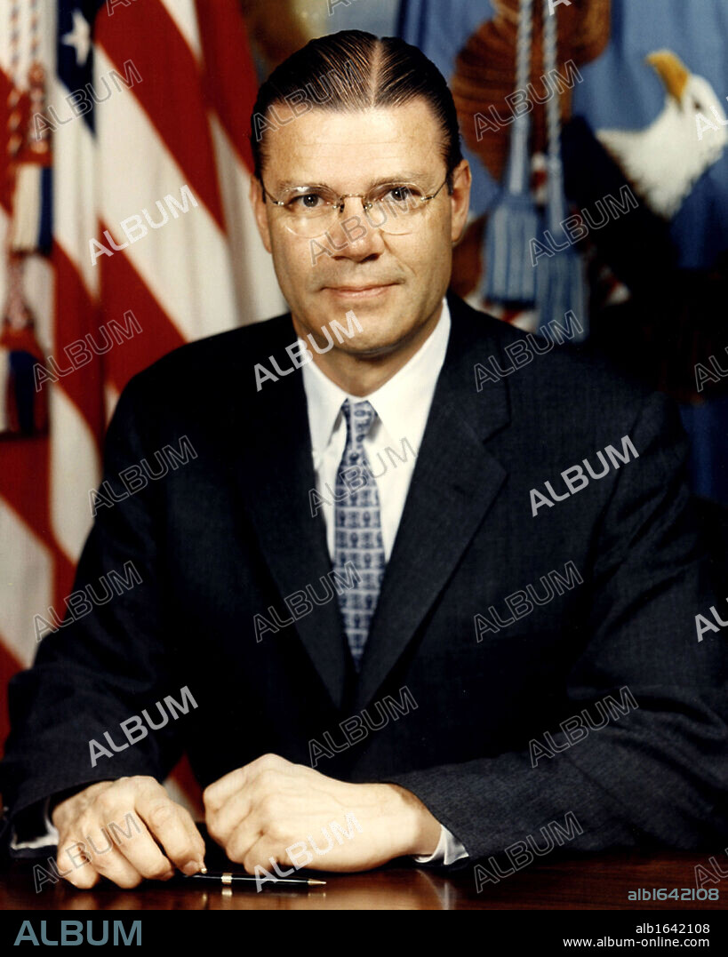 Robert McNamara (1916 - 2009)American Secretary of Defense, under Presidents John F. Kennedy and Lyndon B. Johnson from 1961 to 1968.  President of the World Bank from 1968 until 1981.