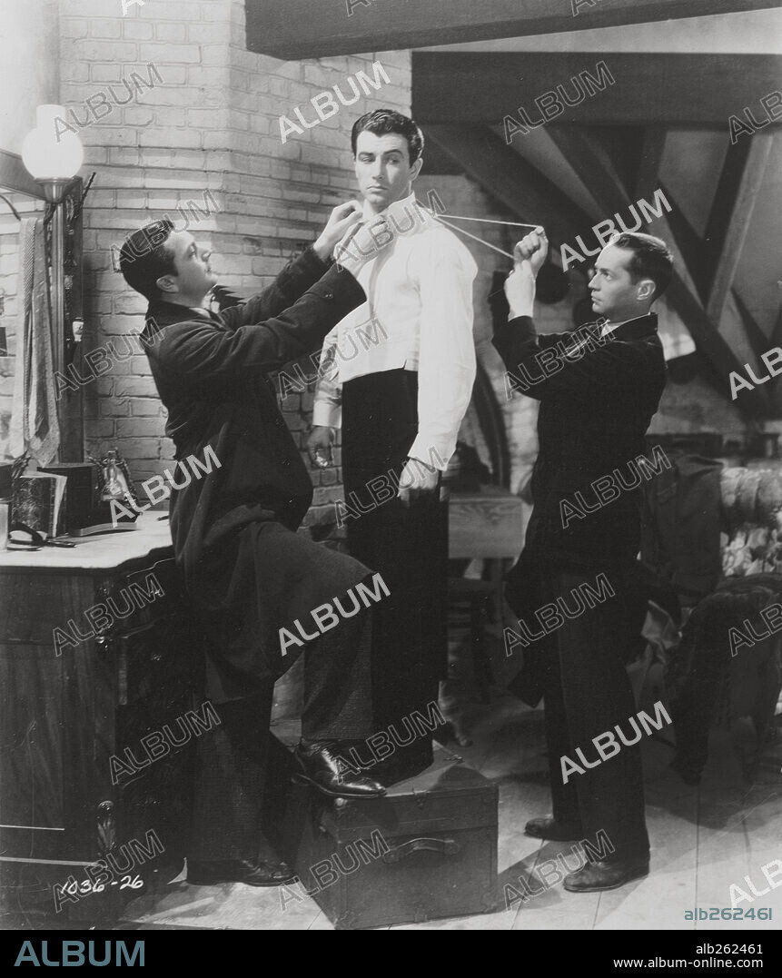 FRANCHOT TONE, ROBERT TAYLOR y ROBERT YOUNG en TRES CAMARADAS, 1938 (THREE COMRADES), dirigida por FRANK BORZAGE. Copyright M.G.M.